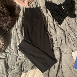 Black align lululemon leggings